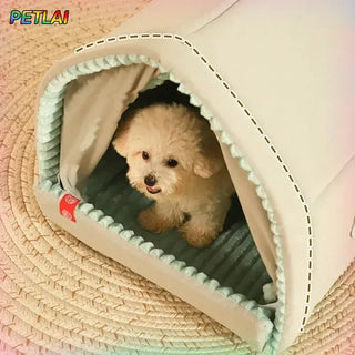 Warm Curtain-style Door Pet House