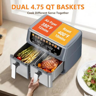 Aluminum Alloy Large Capacity 10-in-1 Air Fryer