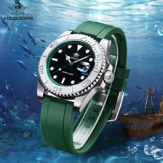 Professional Waterproof Silicone Quartz Watch