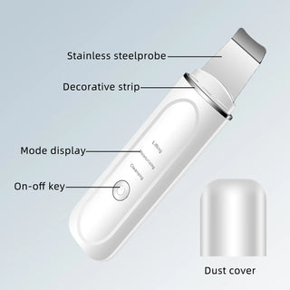 Ultrasonic Skin Scraper Peeling Blackhead Remover