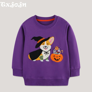 Fun Cartoon Holiday Cozy Sweatshirt