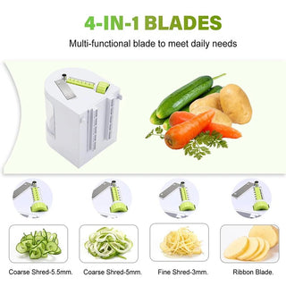 Rotating Blades Vegetable Spiralizer Slicer - Epictzar Intl.