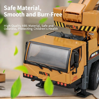 Alloy Simulation Truck-mounted Toys Crane