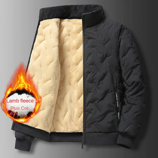 Versatile Thick Faux Wool Warm Coat