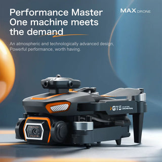 NEW GT5 8K HD Dual Lens Drone With Optical Flow WiFi Foldable Quadcopter for Kids Camera Aerial Photography Remote Control Toys