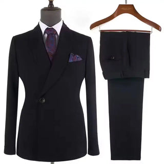Elegant Men's 2Pcs Wedding Party Suits