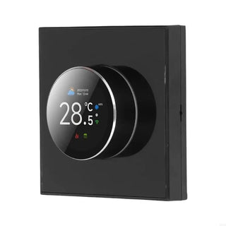 Ambient Light Adjustable Thermostat Touch Screens Interfaces Rotating Thermostat M89B
