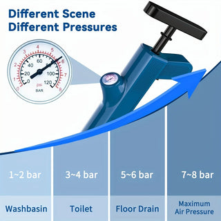 High Pressure Air Pipe Un-clogger Tool