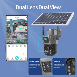 WiFi Solar Outdoor Surveillance Camera
