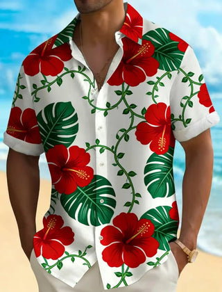 Men's Tropical Vibrant Printed Shirt - Epictzar Intl.