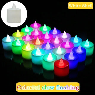Colorful Battery Operated Flameless Candles