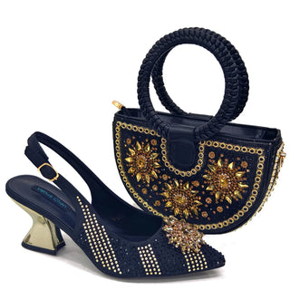 Elegant Wedding Party Shoes & Bag Sets