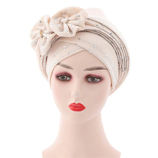 African Turban Braids Headscarf Bonnet