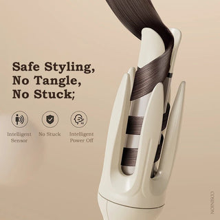 Ceramic Rotating Waves Anti - Tangle Curling Iron - Epictzar Intl.