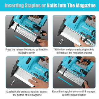2 - in - 1 Cordless Upholstery Staple Gun - Epictzar Intl.
