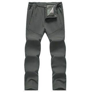 Big Size Men's Winter Pants Softshell Waterproof Fleece-lined Trouser Male Outdoor Plus Large 6XL 7XL 8XL Warm Hiking Snowboard