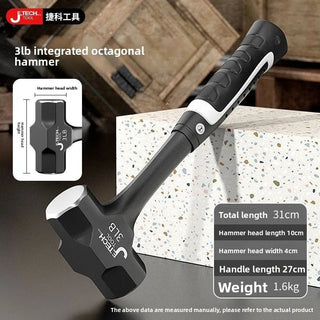 High Carbon Steel Heavy - Duty Octagonal Hammer - Epictzar Intl.