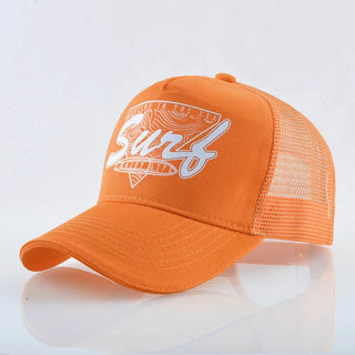 FS Red Yellow 5 Panel Baseball Cap For Men Women Summer Breathable Mesh Trucker Hats Snapback Hip Hop Caps Bone Masculino 2025
