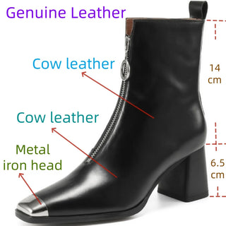 Handmade Genuine Leather Ankle Boots