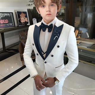 Boys Formal Design 3Pcs Tuxedo Suit