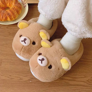 Cute Relaxing Style Warm Slippers