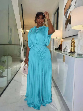 Elegant High Waist Evening Maxi Dress - Epictzar Intl.