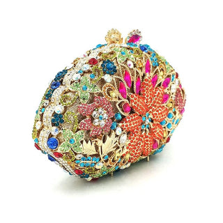Glamorous Rhinestone Sparkling Evening Clutch Purse - Epictzar Intl.