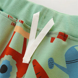 High Quality Cotton Cartoon Print Sweatpants