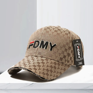 Letter Embroidered Baseball Cap Ladies Spring and Summer Outdoor Sunscreen Unisex Fdmy Hat Sports Casual Men's Hip-Hop Hat