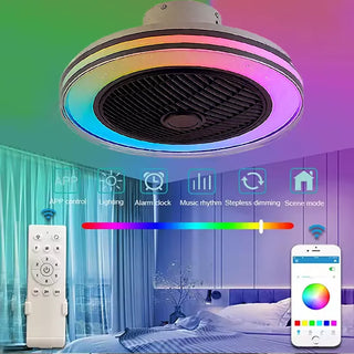 Smart Quiet LED Ceiling Fan Light