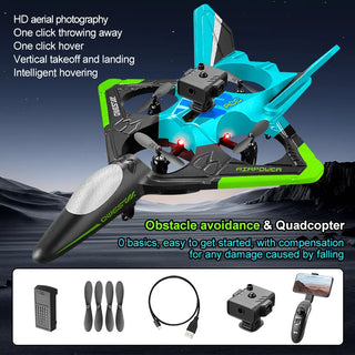 Fighter Glider Aircraft RC Quadcopter Toy