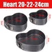 Heart 20-22-24cm