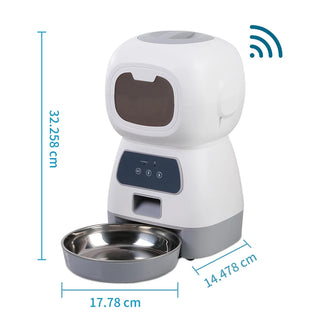 Automatic Smart Swirl Pet Feeder