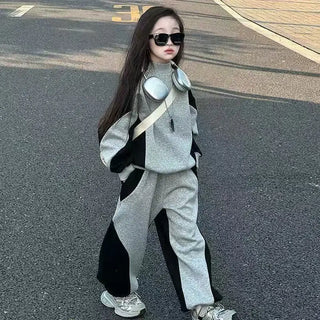 Casual Sportwear Outfits Sweatshirts Sets