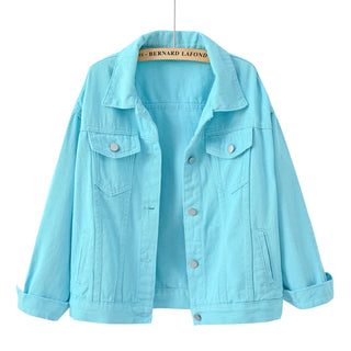 Women's Short Denim Jeans Jacket