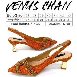 Pointed Three-Dimensional Rhinestones Party Sandals