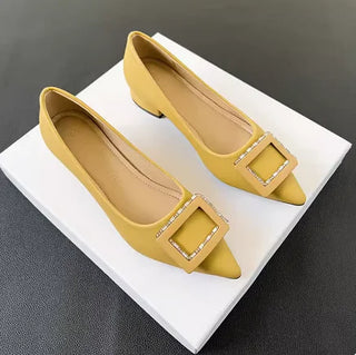 Womens Black And White Elegant Shoes Pointy Toe Microfiber Soft Leather Slip-On In Yellow Royal Blue Stilettos Pumps 33-45 27cm