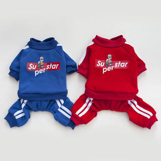 Pet Dogs Hoodie Print Design Vest
