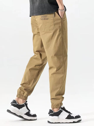 Ice silk  Jogger Pants Men Spring Summer Casual Baggy Sport Work Trousers Thin Quick-dry Sweatpants Male Tactical Outdoor