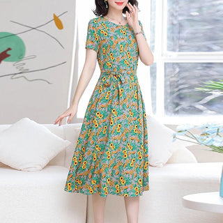 Bohemian Print O - Neck Party Dress - Epictzar Intl.