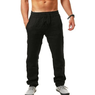 Streetwear Breathable Fitness Linen Pants