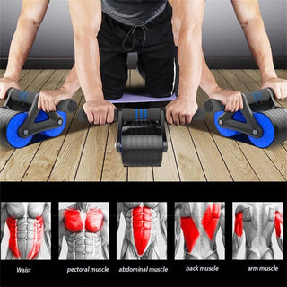 Domestic Wheels Roller Abdominal Exerciser