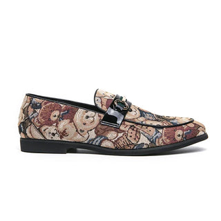 Men Loafers Cartoon Style Footwear