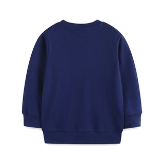 Fun Playful Cartoon Print Breathable Sweatshirt