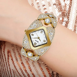Unique Luxury Ladies Quartz Wristwatch