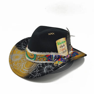 Retro Suede Fedora Jazz Party Hats