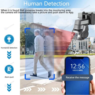 AI Intelligent Binocular Monitoring Camera