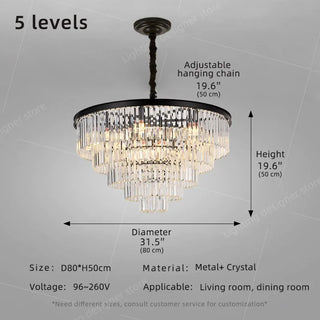 Crystal Chandelier Ceiling Pendant Light