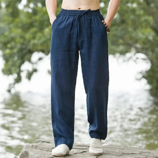 Men's Linen Loose Beach Pants