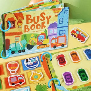Kids Interactive Learning Activity Book